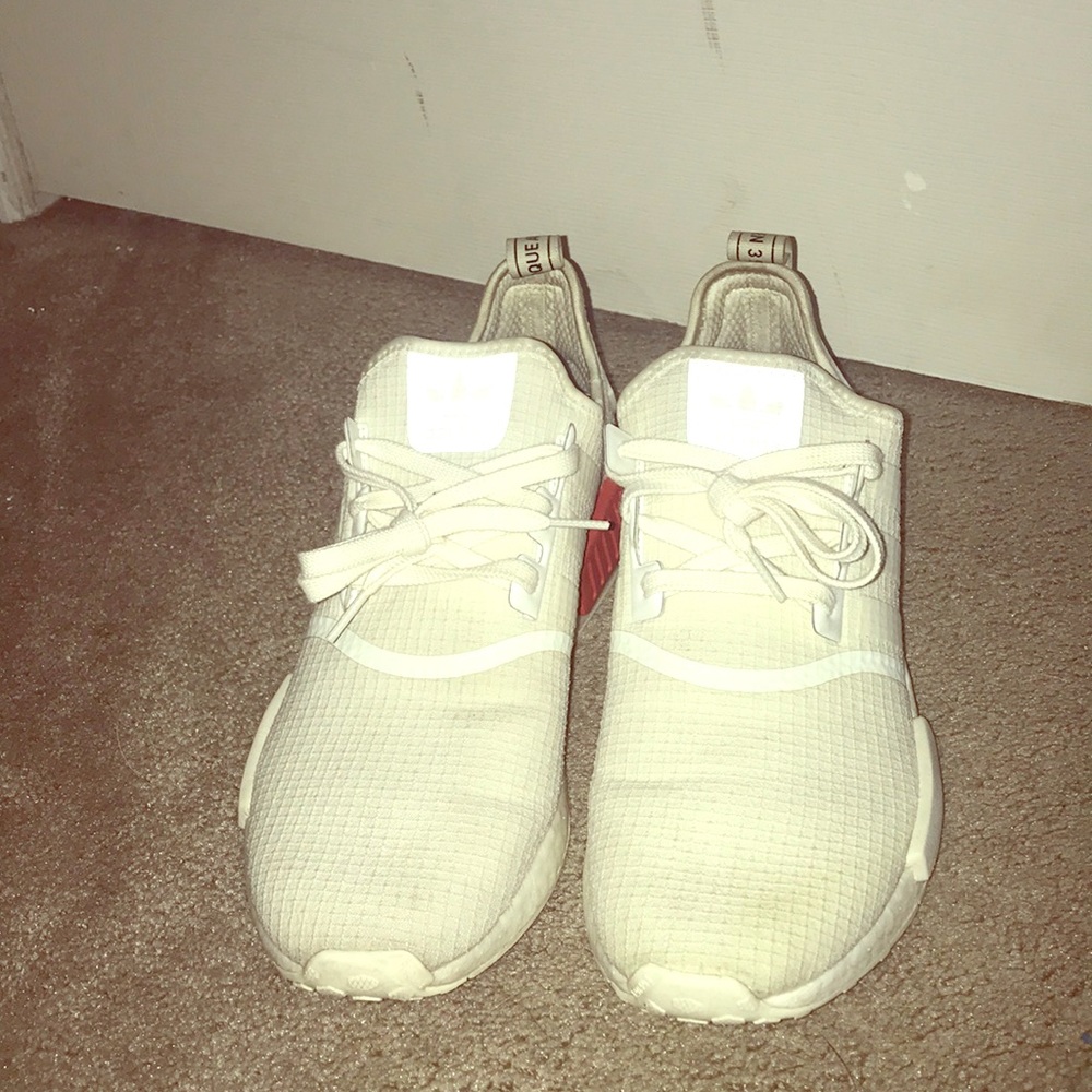 Off white lush red nmds